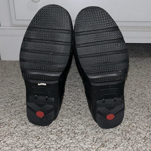 Hunter Original Wellington Tall Rain Boots Matte Black - Picture 5 of 6